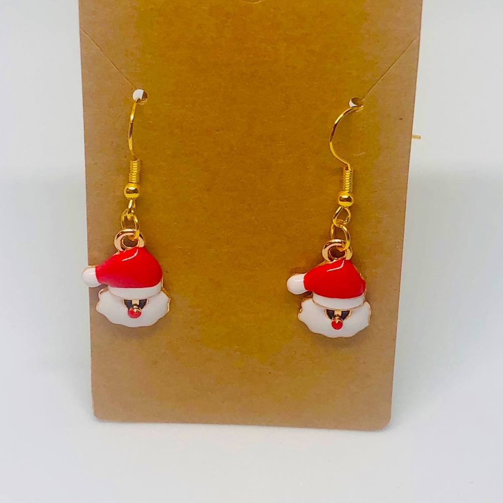 Christmas Santa Earrings